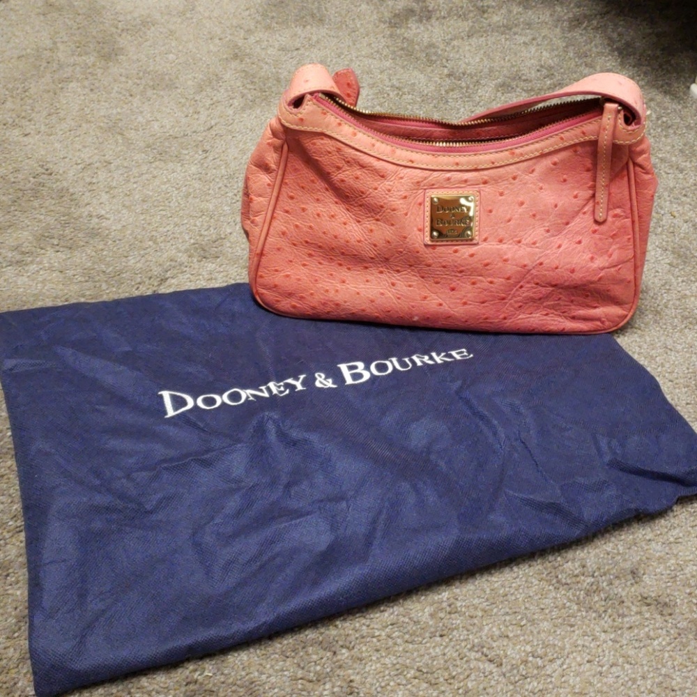 Dooney and Bourke Vintage Ostrach Skin Pink Bag